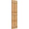 Ekena Millwork Joined Board-n-Batten Shutters, Rough Sawn Western Red Cedar, 21 1/2W x 73H, PR RBJ06S21X073RWR - alternate 3